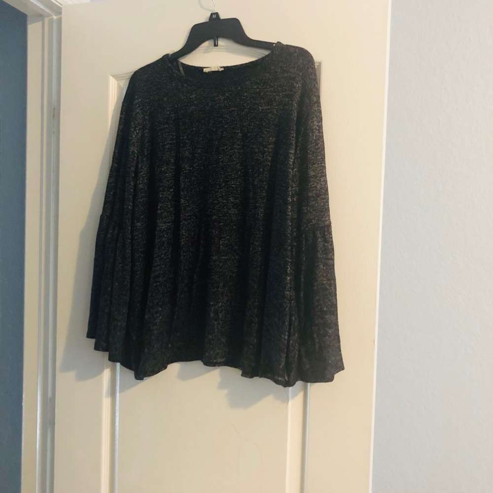 Super soft bell sleeves top